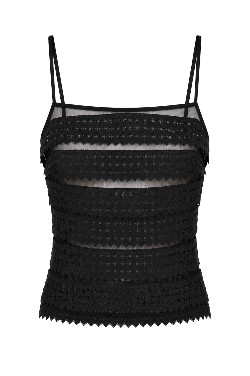 THE LATTICE CROCHET CAMI