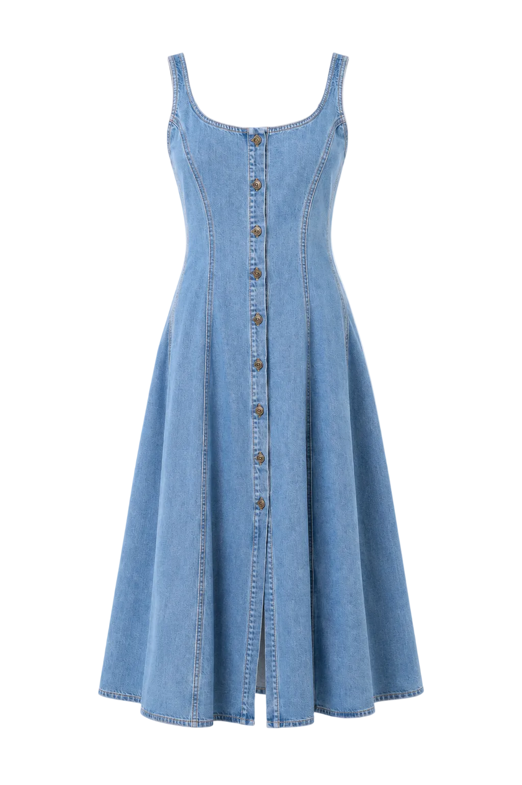 Noa Seamed Denim Dress | Citizens