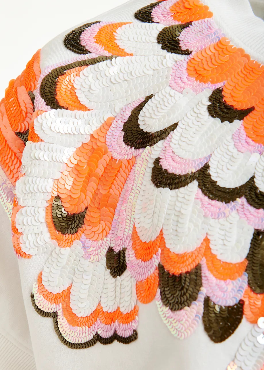 JOLIES EMBROIDERED SWEATSHIRT