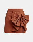 JOYOUS 3D BOW MINISKIRT