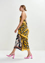 JUANITA TWO PRINT MIDI SKIRT