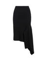 KAP KNITTED SKIRT WITH FRILL