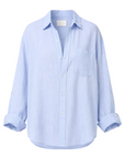 Kayla Shrunken Linen Shirt by Citizens of Humanity, front view