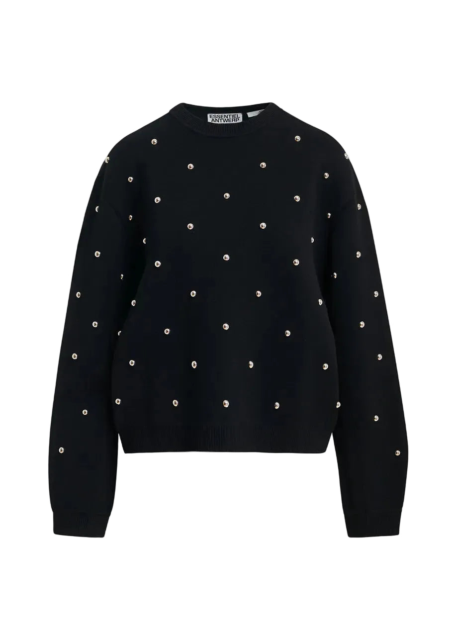 KLOU PULLOVER WITH STUDS