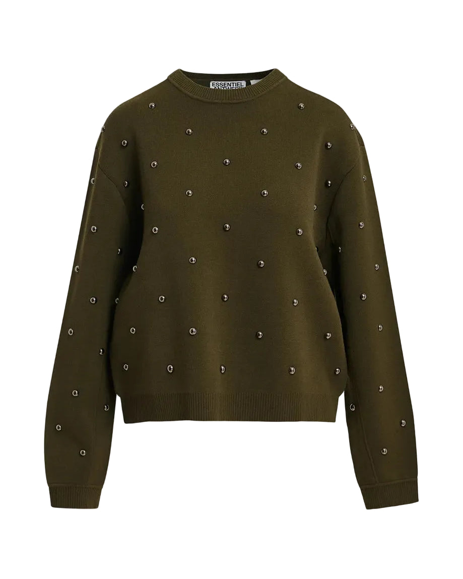 KLOU PULLOVER WITH STUDS