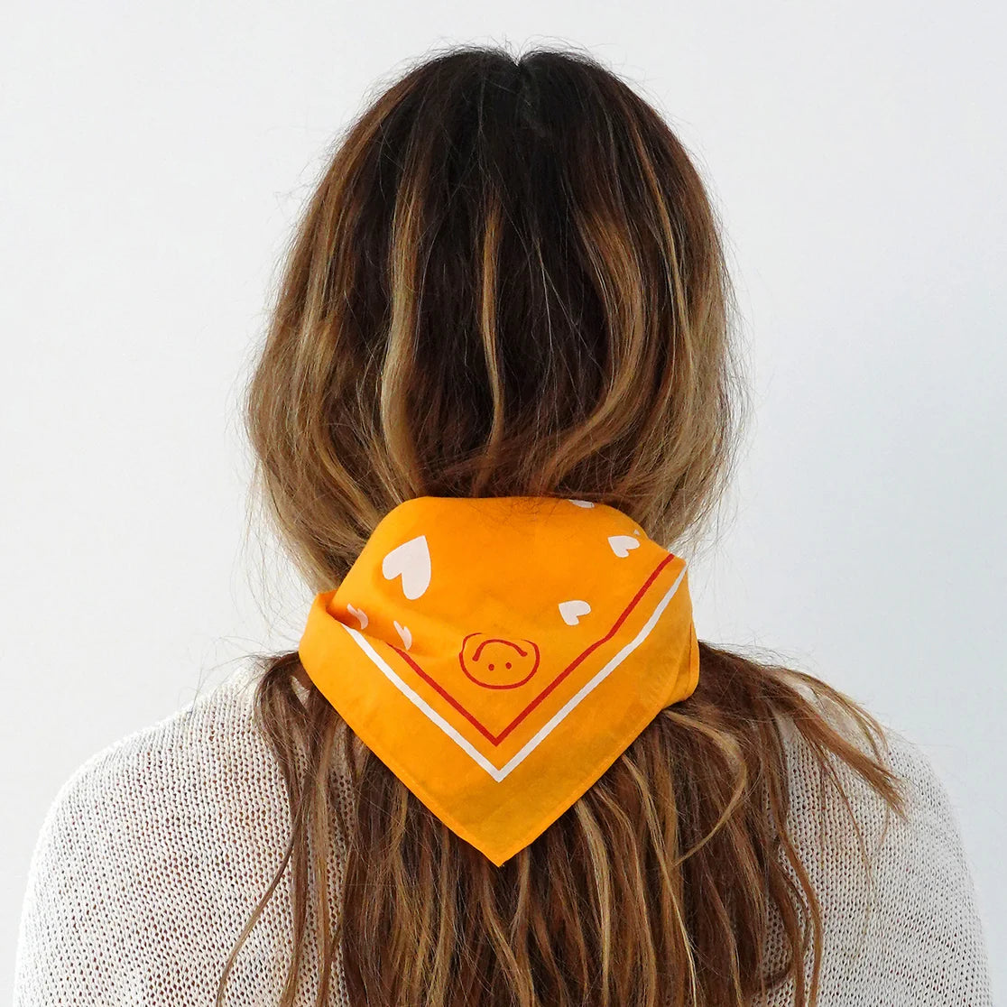 DRIPPY HEART BANDANA