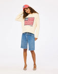 ROLL NECK U.S. OF LOVE SWEATER