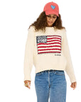 ROLL NECK U.S. OF LOVE SWEATER