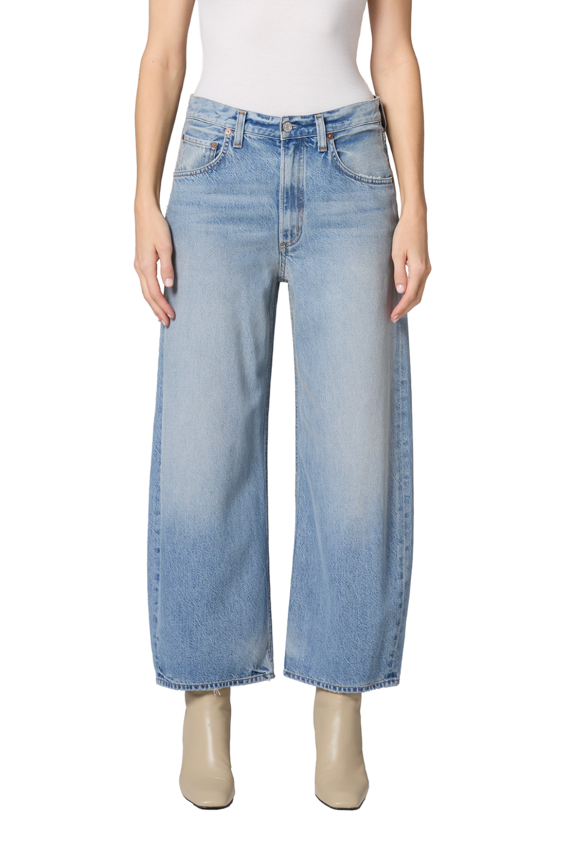 LOW CURVE JEAN CROP