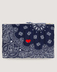 Pochette Zippée Matelassé - COEUR