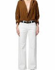 Nora Corduroy Trouser by Citizens of Humanity in pashmina, styled view