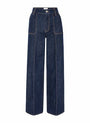 LE SLIM PALAZZO PINTUCK POCKET