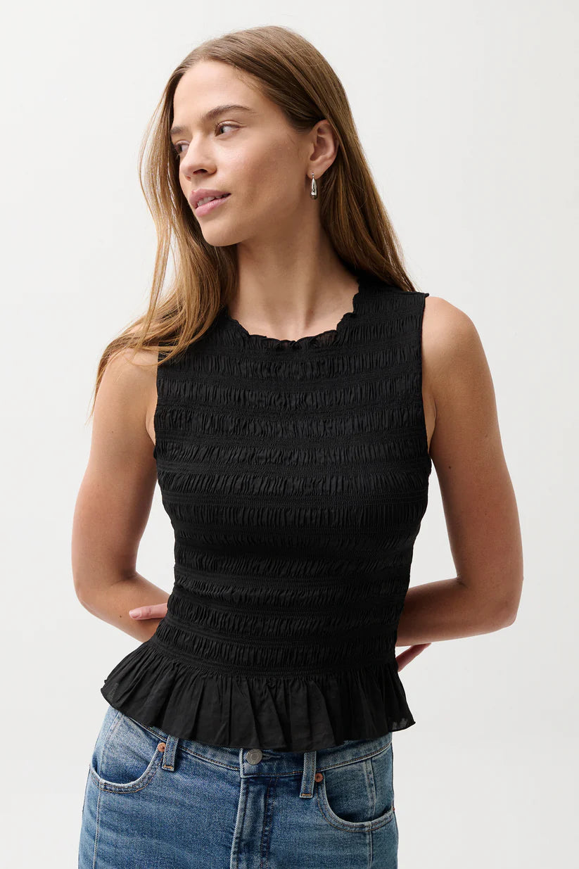 PHOEBE SMOCKED TOP