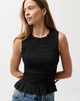 PHOEBE SMOCKED TOP