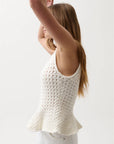 ANNA PEPLUM SWEATER