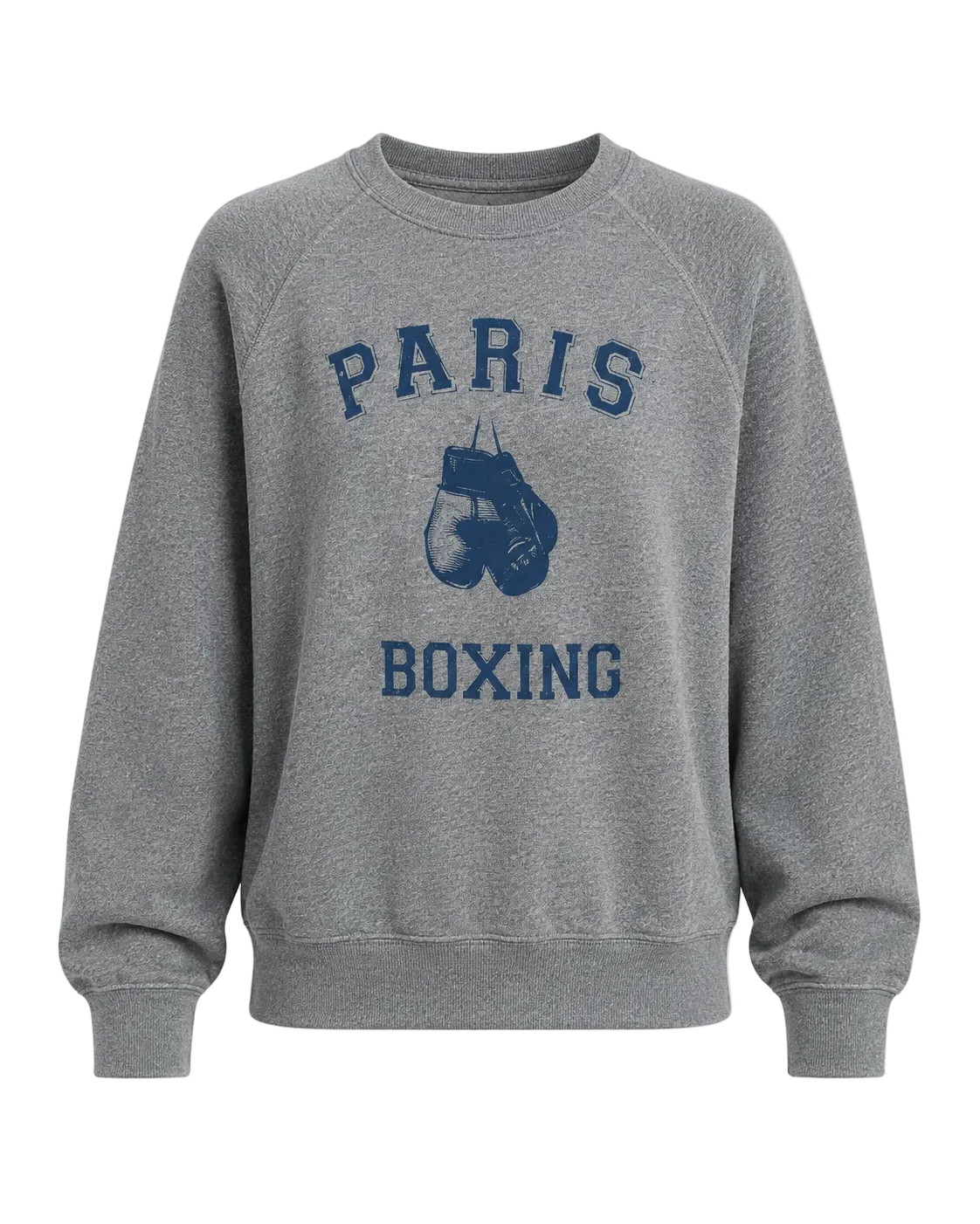 PARIS BOXING RAGLAN CREW