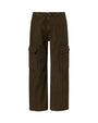 Esme Cargo Trouser by Citizens of Humanity in moss, front view