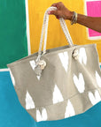 ROPE HEART TOTE