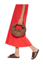RAFFIA LOPSY BAG