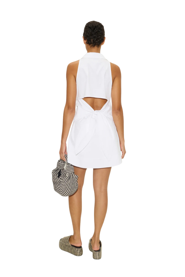 LOCH SLEEVELESS MINI DRESS