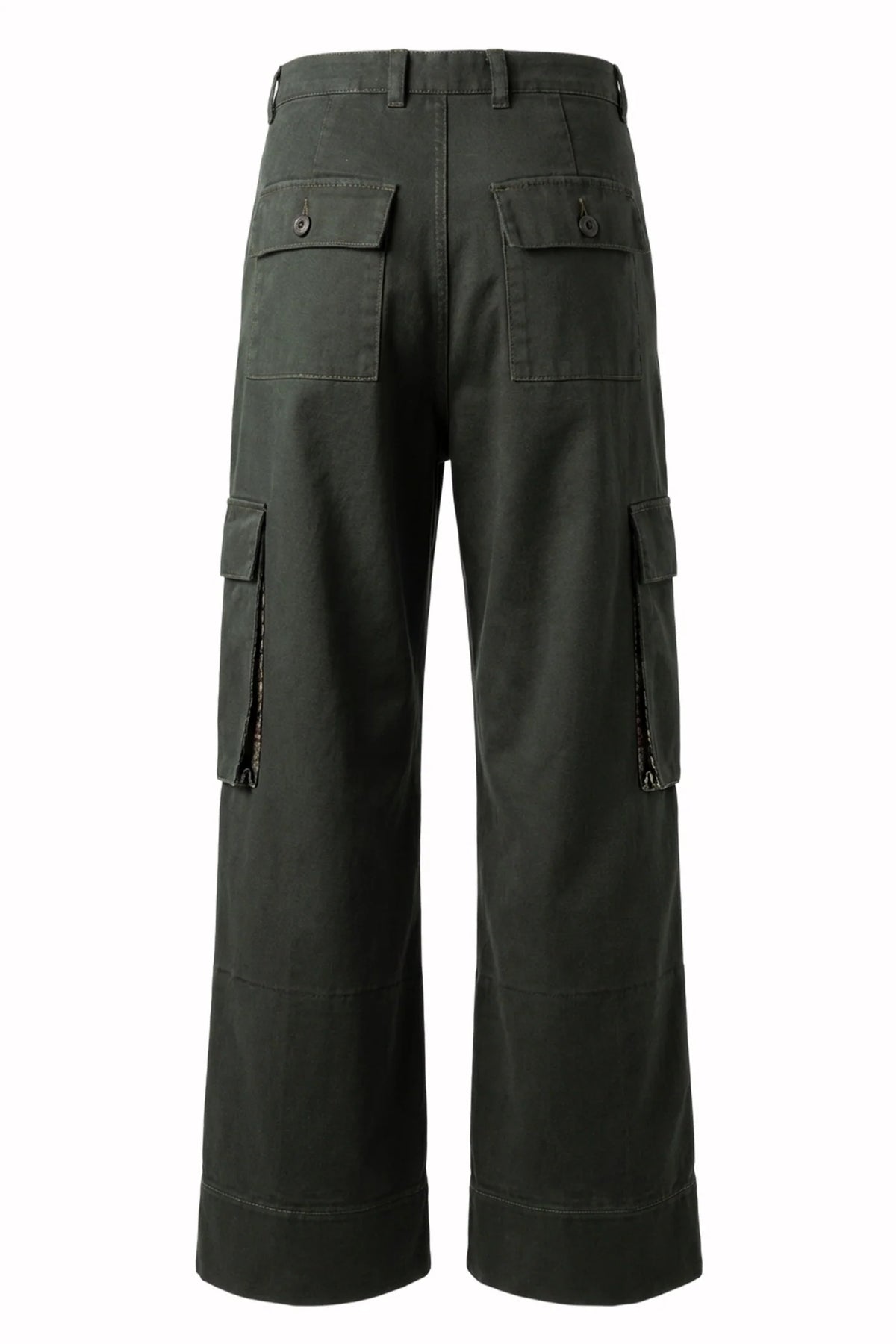 Everyday Brenda Tux Pant by Le Superbe in washed black, back view