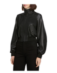 THE LEATHER HARRINGTON JACKET