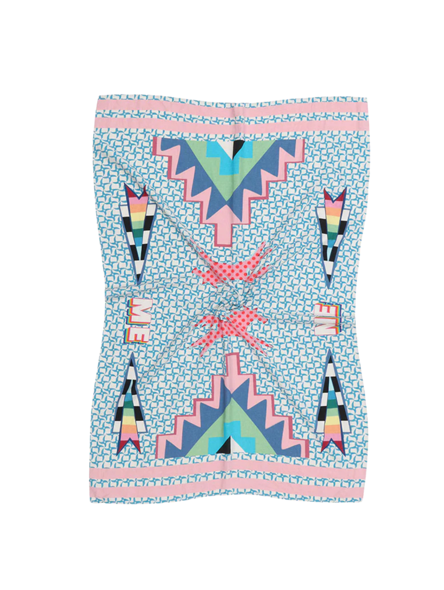 LUCY PRINTED LINEN SCARF