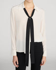 THE CONTRAST TIE SHIRT