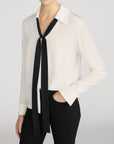 THE CONTRAST TIE SHIRT
