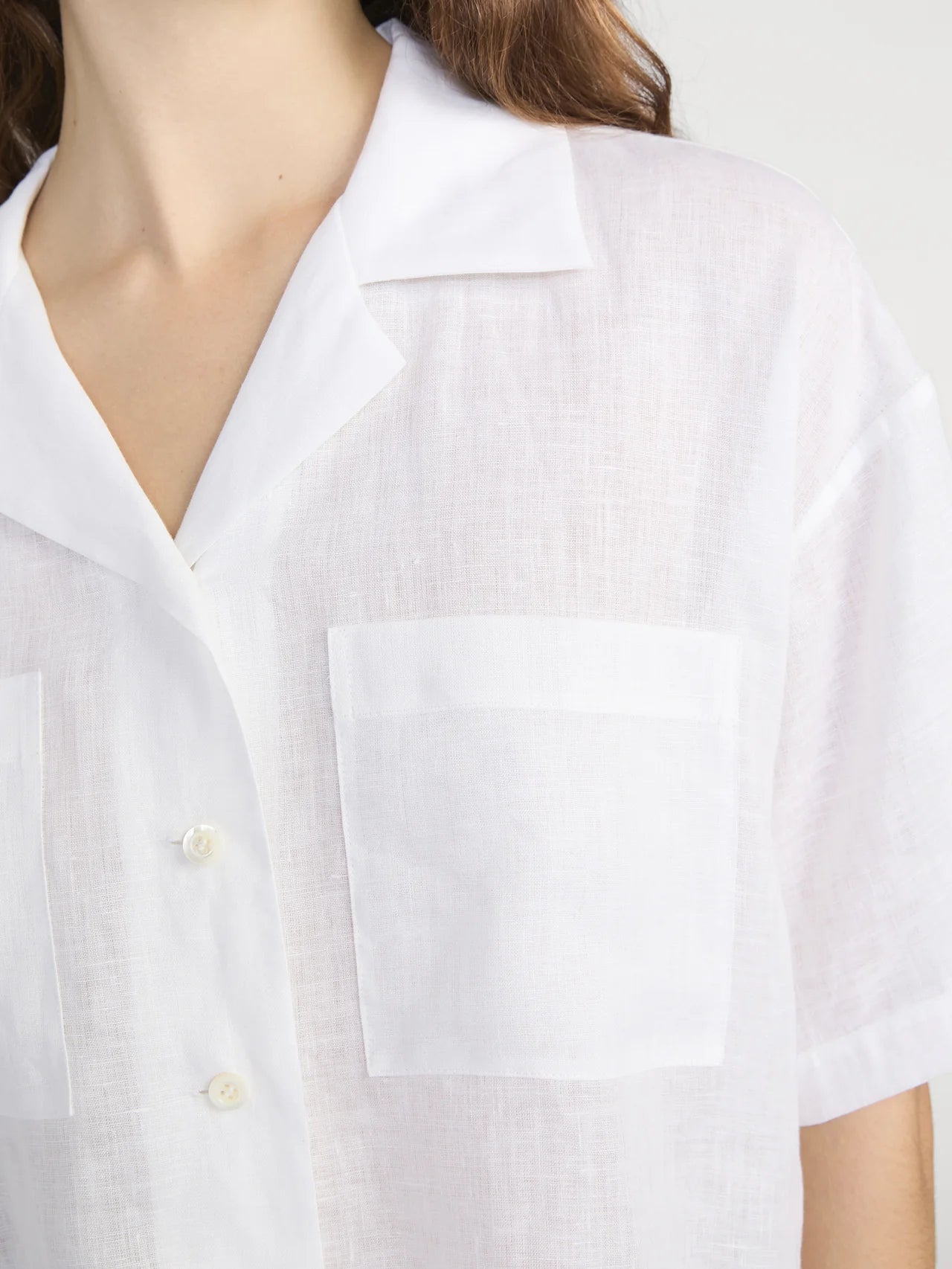 THE LINEN POCKET SHIRT