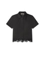 The Embroidered Seaside Shirt by Frame, front view