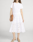 SOLSTICE EYELET SKIRT