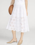 SOLSTICE EYELET SKIRT
