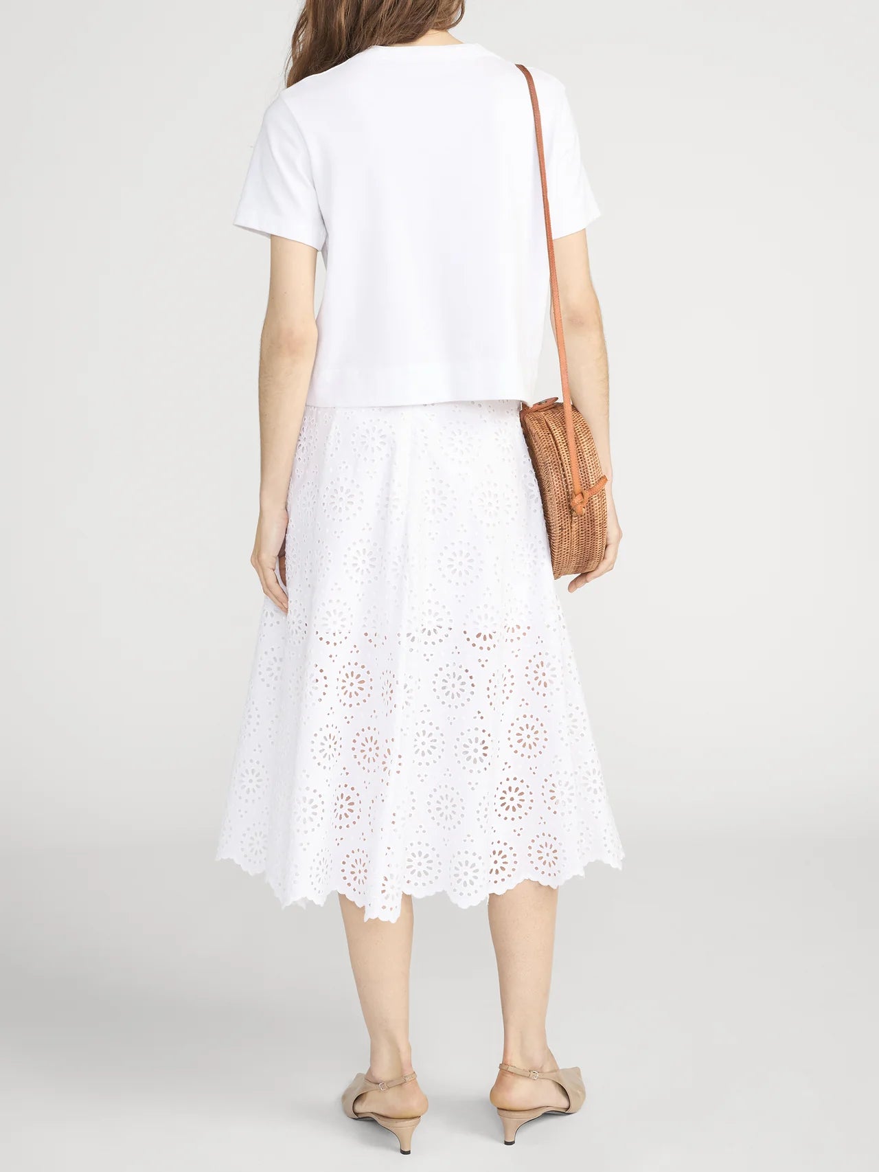 SOLSTICE EYELET SKIRT