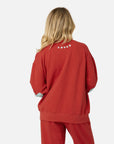 Ex-Boyfriend Patchwork Sweatshirt by Kerri Rosenthal, side view