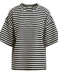 JOSTE STRIPED EMBELLISHED T-SHIRT