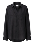 Kayla Shrunken Linen Shirt by Citizens of Humanity, front view