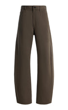 LUNA TROUSER IN STRUCTURED TWILL
