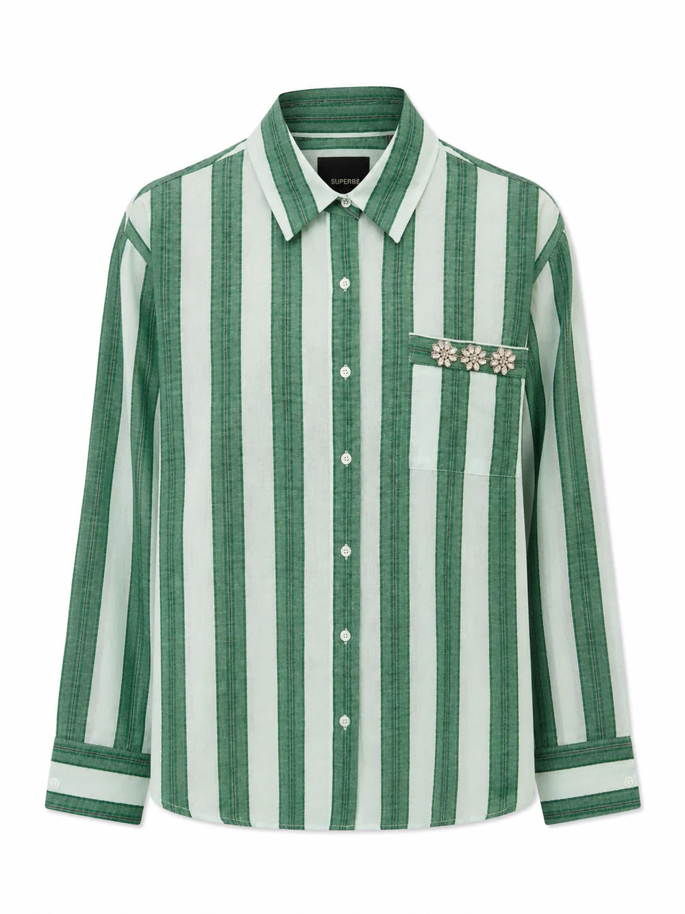 MATCHA BROACH SHIRT