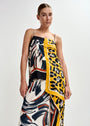 JOSETTE TWO PRINT SLIP TOP