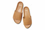 PELICAN LEATHER PLATFORM SANDAL