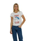 Pony Club Femme Crew by Sunny Somewhere in off-white, back view