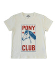 Pony Club Femme Crew by Sunny Somewhere in off-white, front view