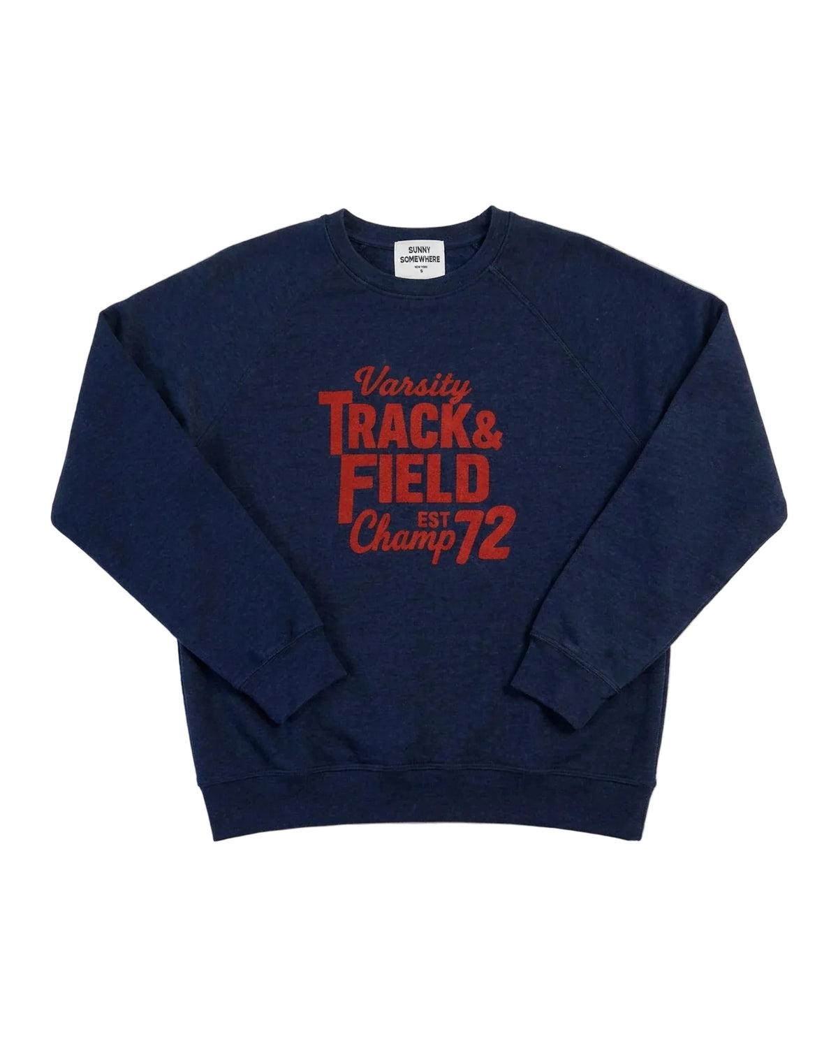 VARSITY TRACK &amp; FIELD RAGLAN CREW